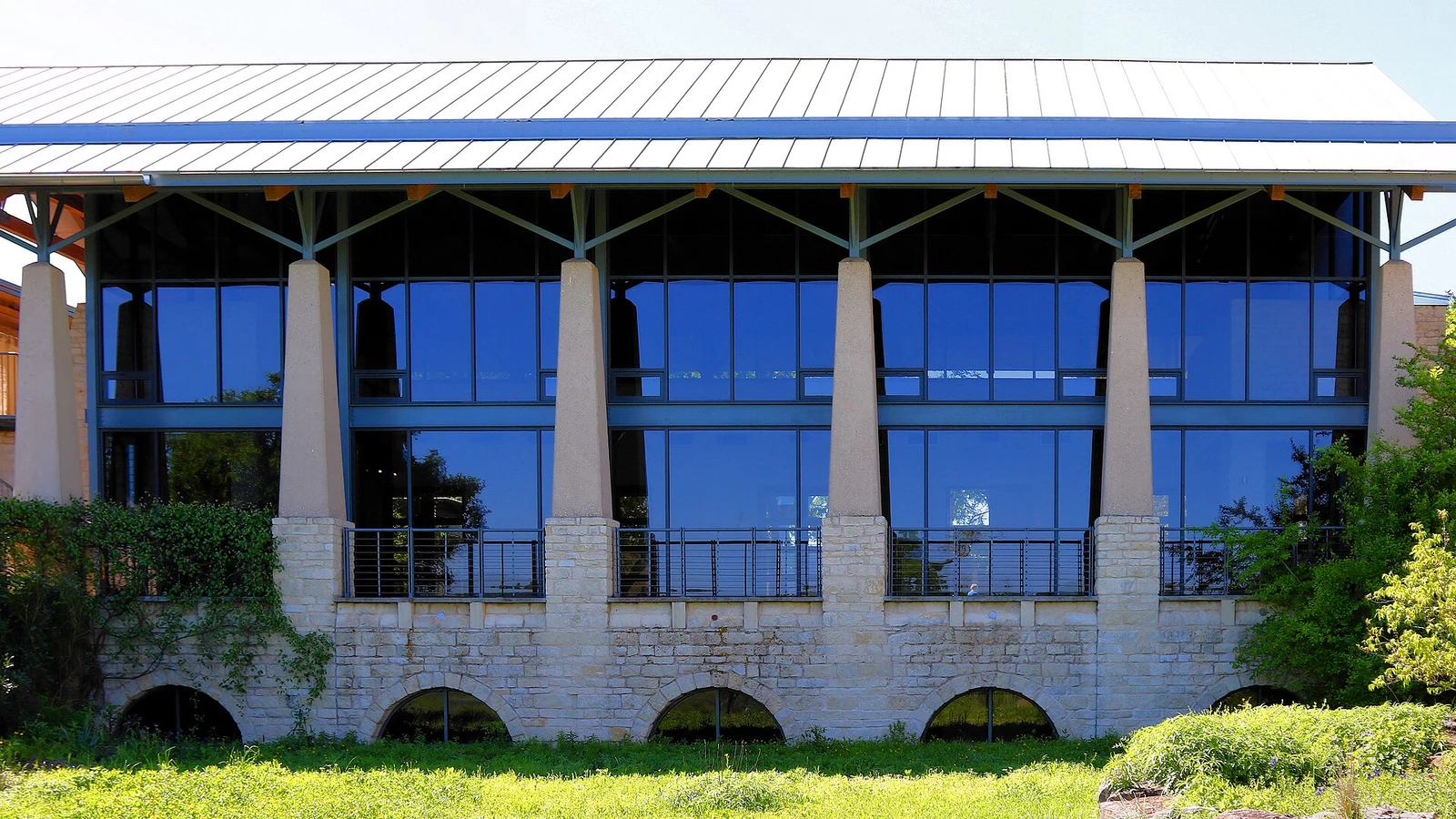 Lady Bird Johnson Wildflower Center in Austin, photographed in 2024 · wider city context, not a photograph of Circle C Ranch