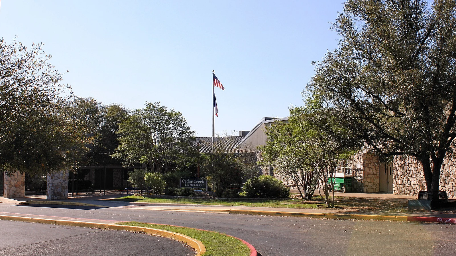 Cedar Creek Elementary School in Eanes ISD · identified location near Rollingwood, not a customer project