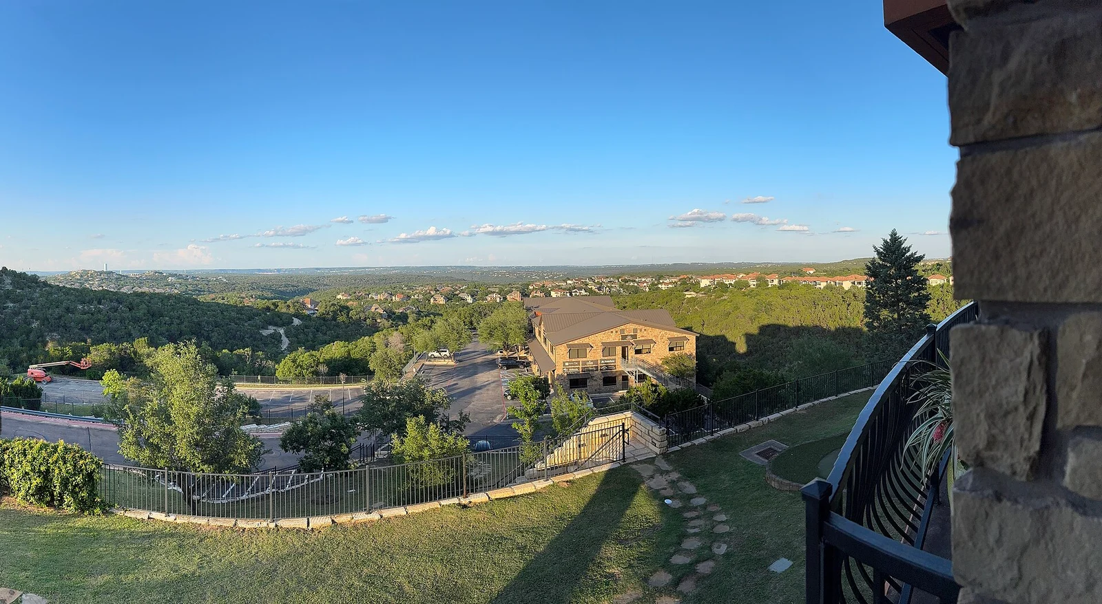View of Steiner Ranch from The Grove restaurant
