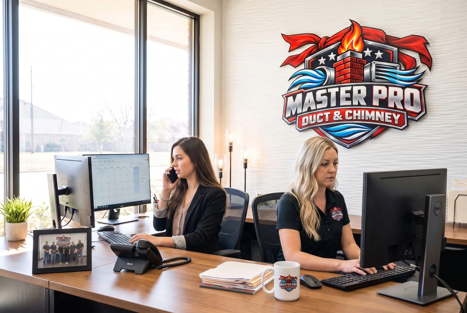 Master Pro service-support brand illustration