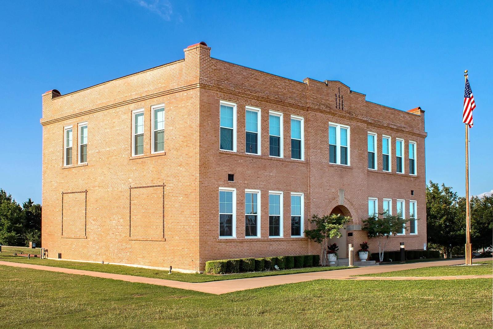 Historic Bedford School in Bedford