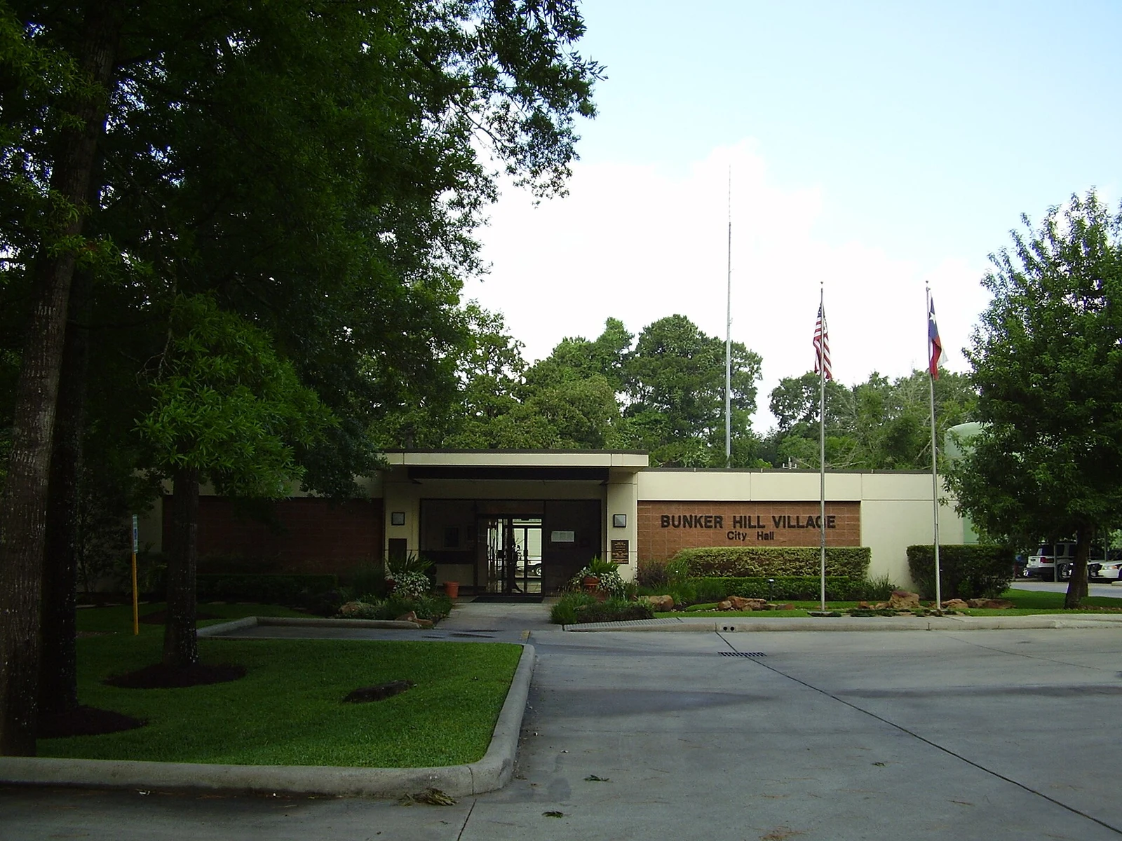 Bunker Hill Village City Hall · one of the three places in the Memorial Villages group