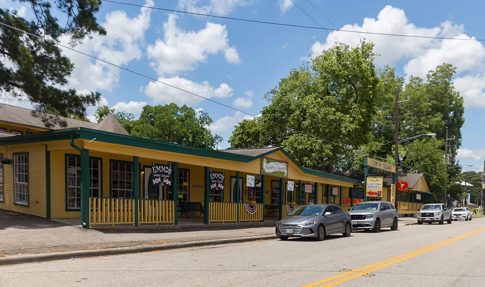 Old Town Spring · city context, not a photograph of Springwoods or Augusta Pines