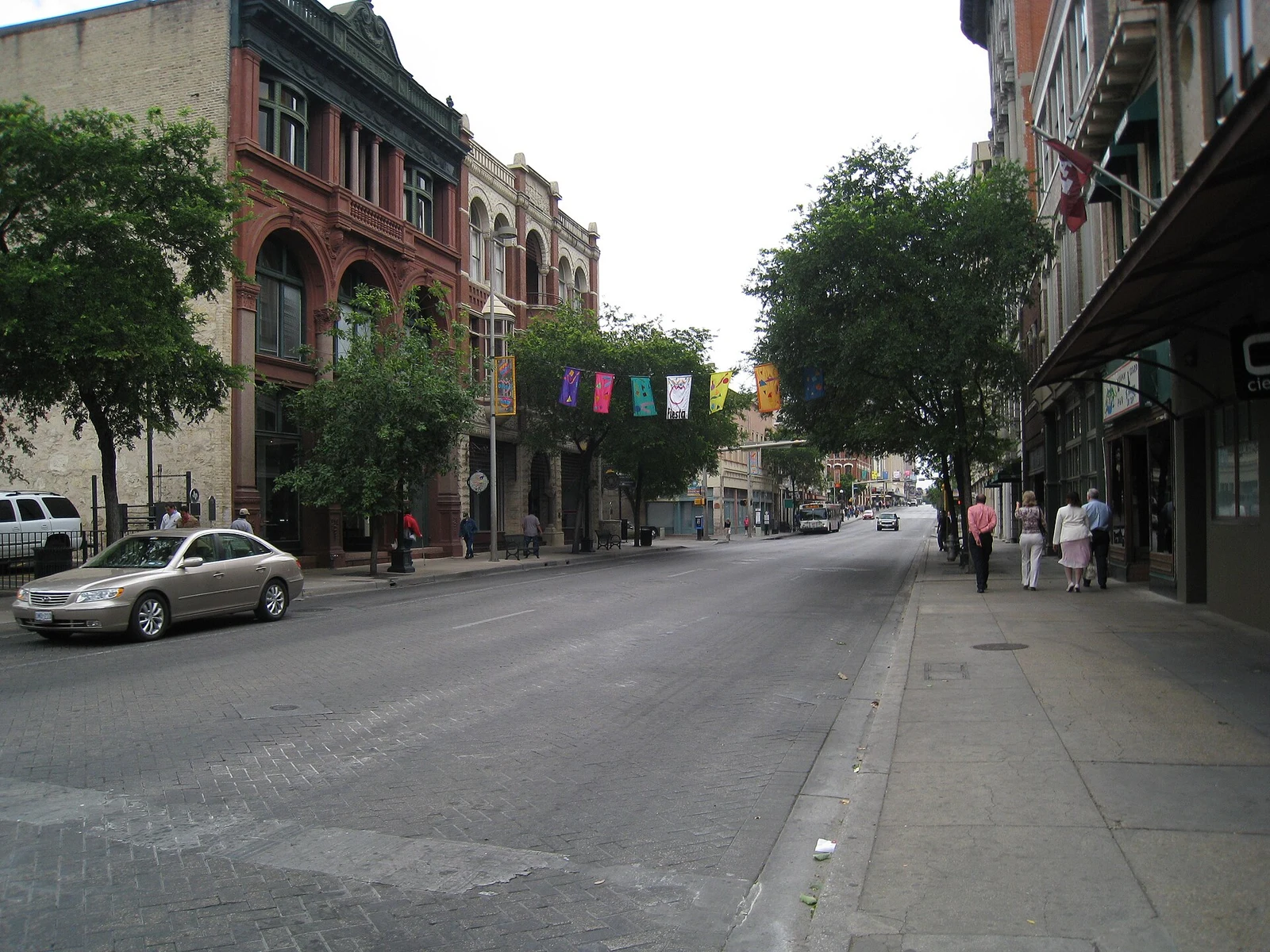 Downtown San Antonio streetscape
