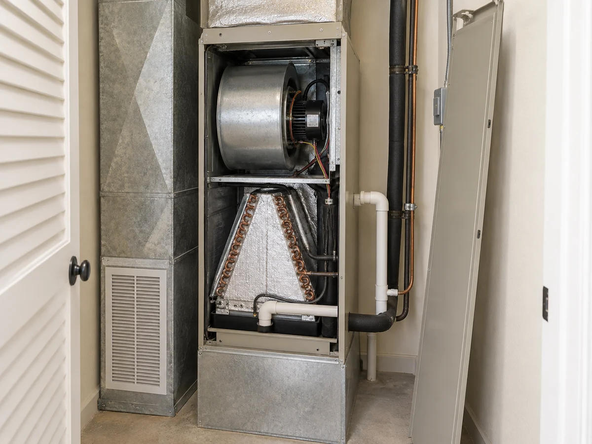 HVAC air-handler components