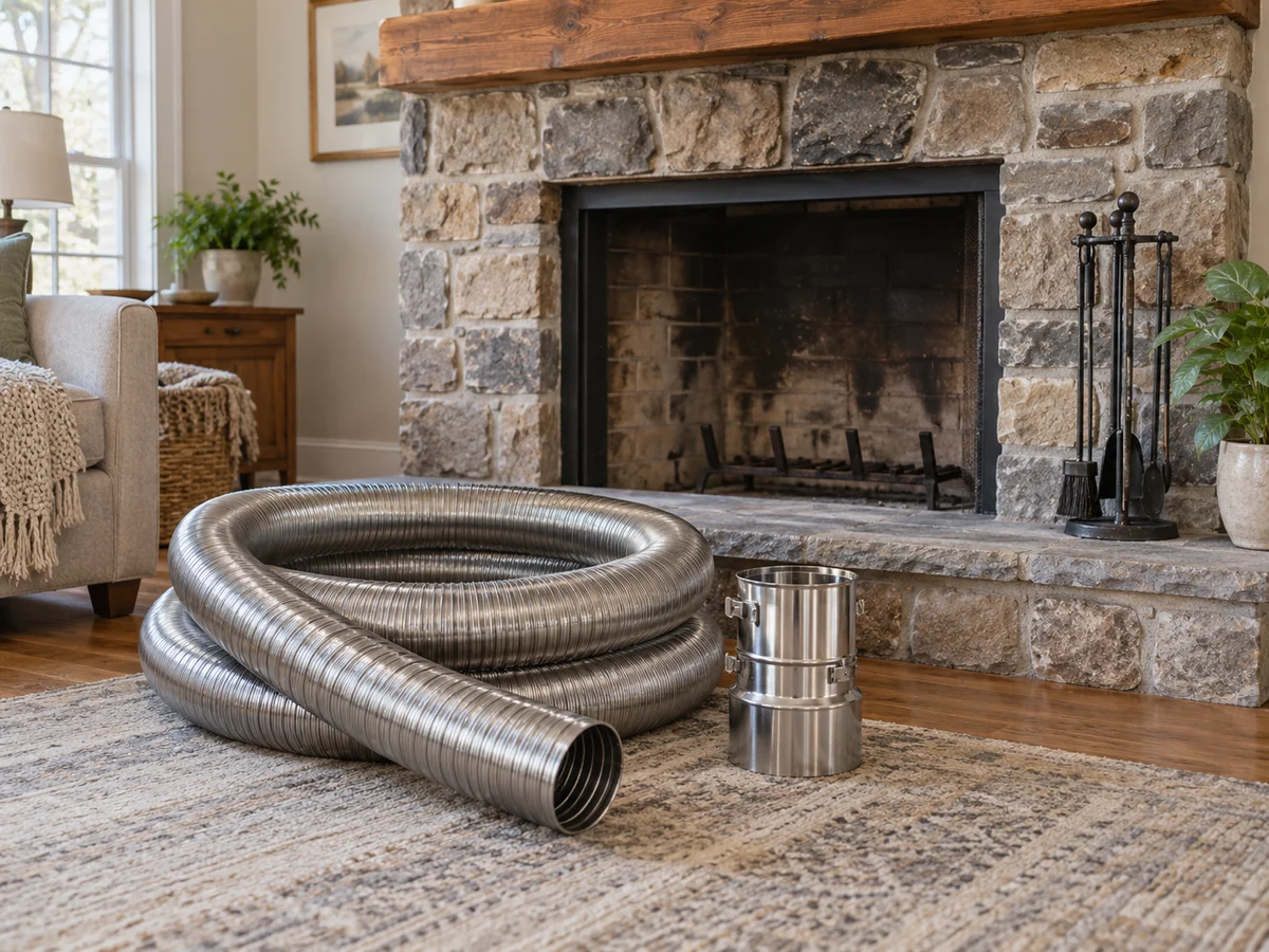 Stainless steel chimney liner