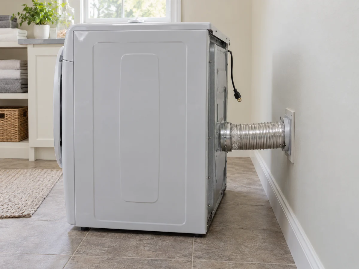 Dryer transition connection