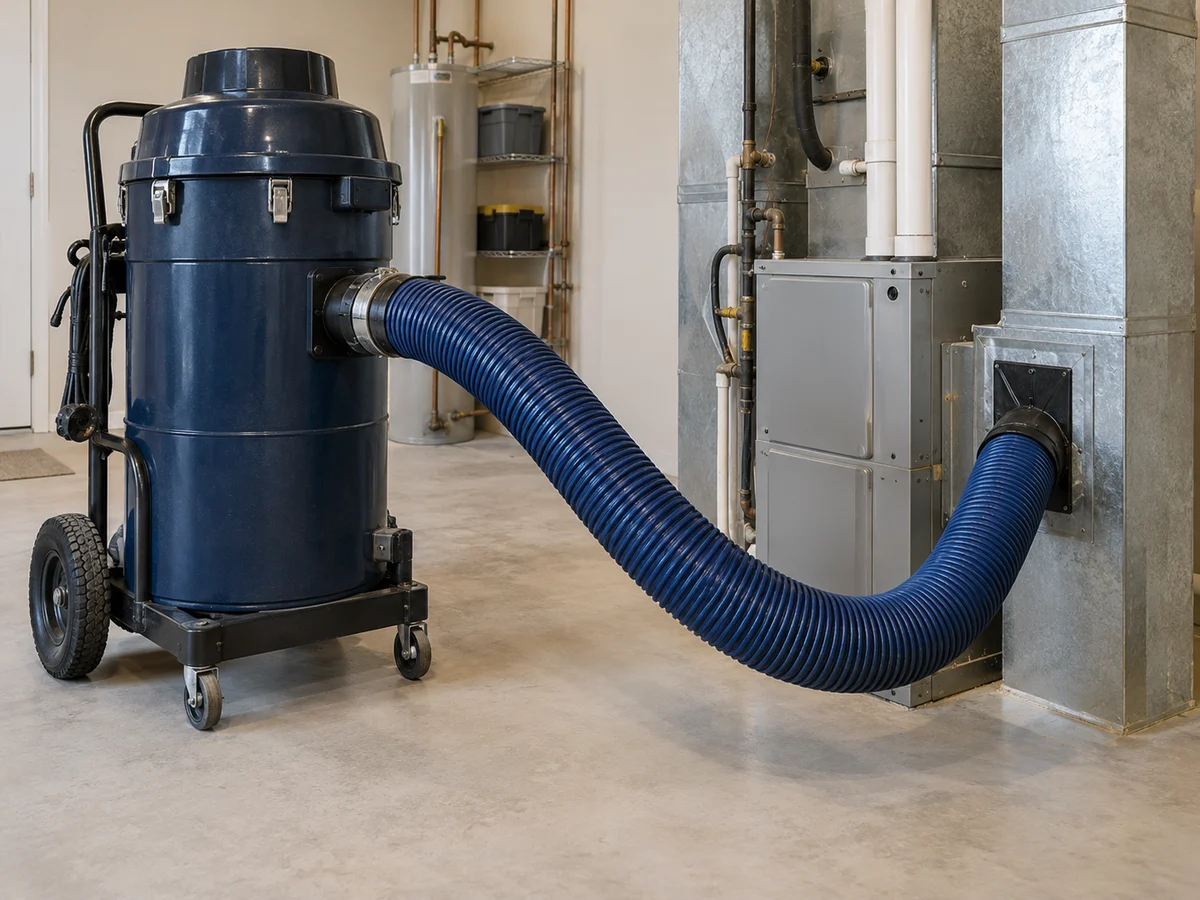 Negative-pressure duct collection equipment