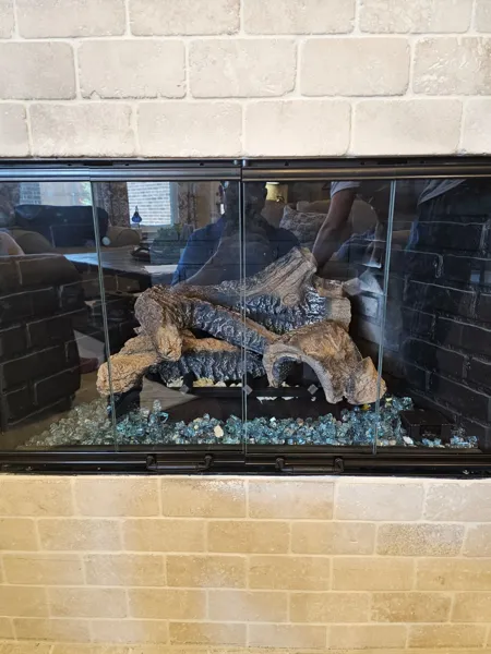 Master Pro supplied work photograph: fireplace project