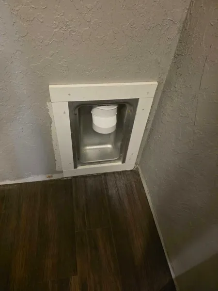 Master Pro supplied work photograph: dryer vent access