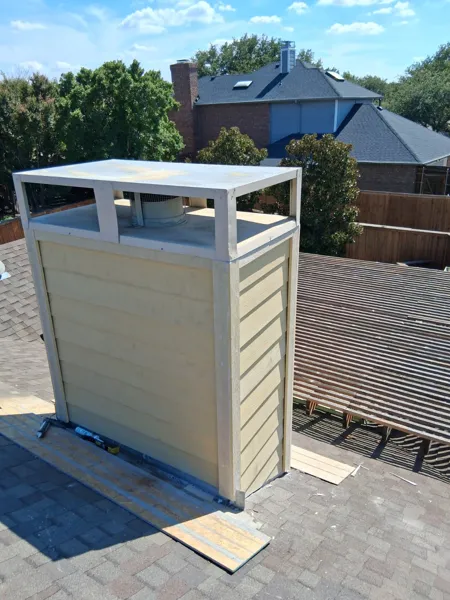 Master Pro supplied work photograph: chimney exterior