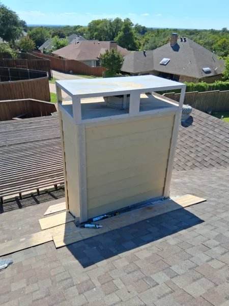 Master Pro supplied work photograph: chimney exterior