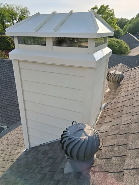 Master Pro supplied work photograph: chimney exterior