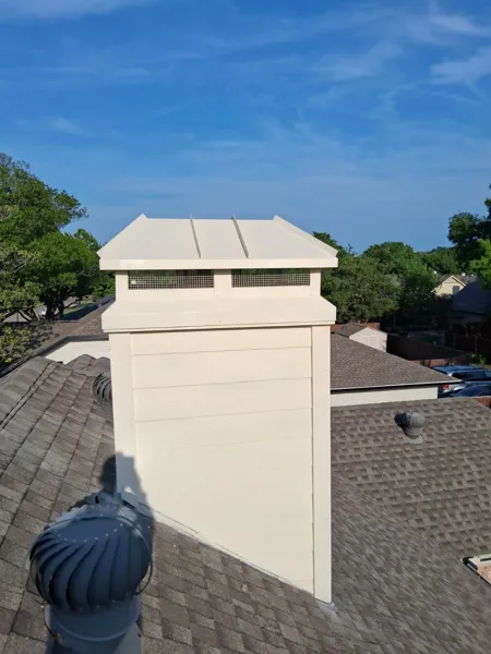 Master Pro supplied work photograph: chimney exterior