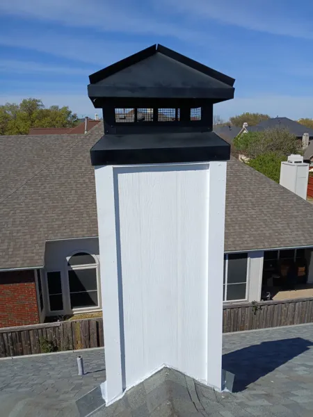 Master Pro supplied work photograph: chimney exterior