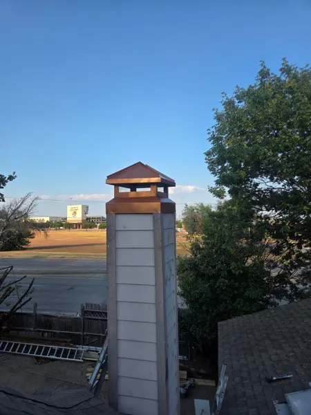Master Pro supplied work photograph: chimney exterior