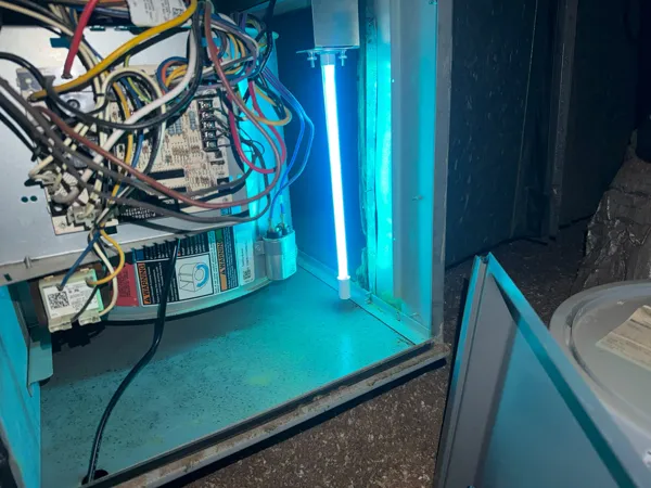 Master Pro supplied work photograph: uv light installation