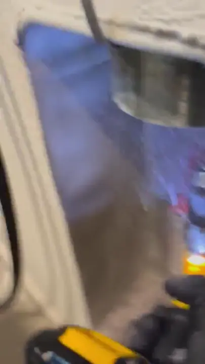 Removing lint buildup